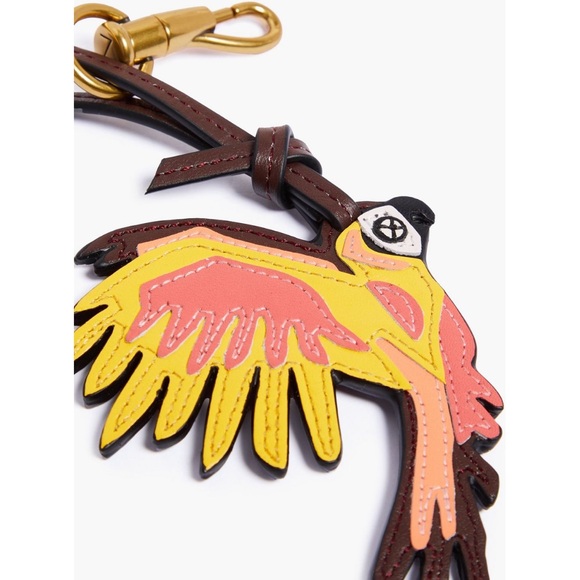 NWT Zimmerman Bird Leather Keychain - Picture 3 of 3